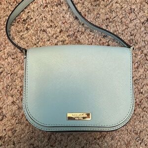 Kate Spade light blue crossbody